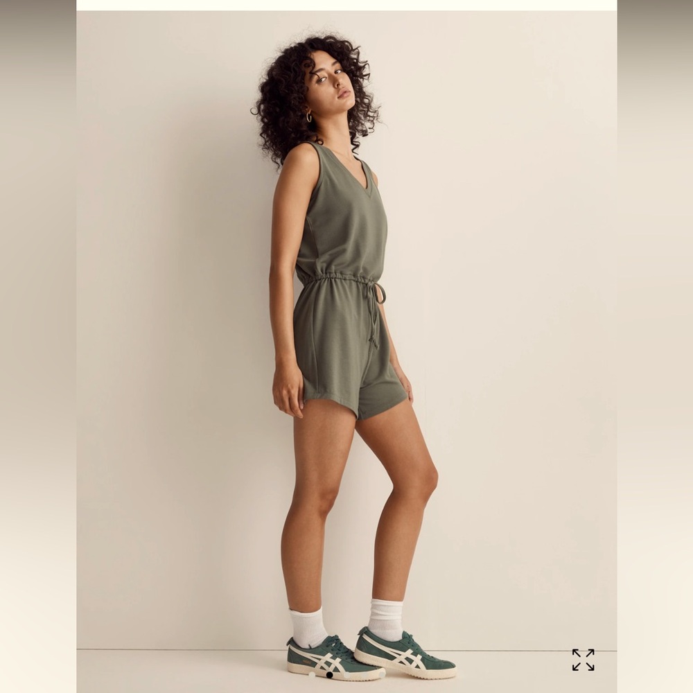 Madewell Drawstring Romper - Picture 6 of 7